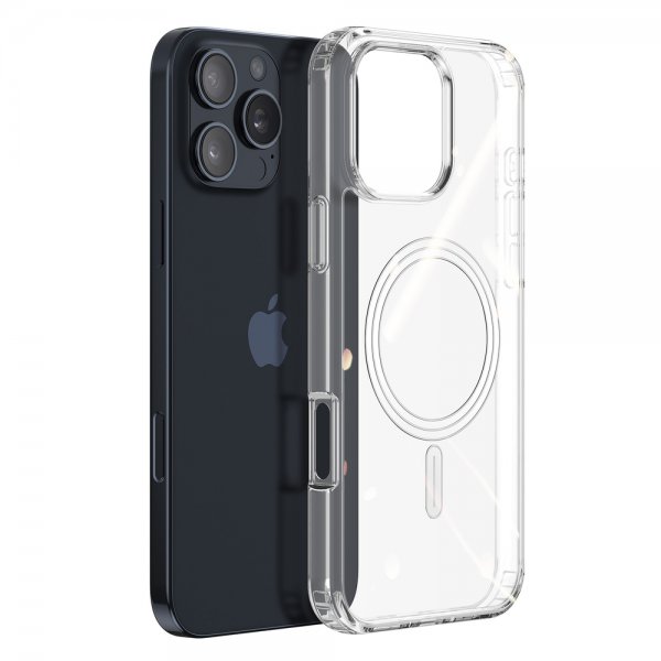 Dux Ducis iPhone 16 Pro Max Deksel Clin Series MagSafe Transparent