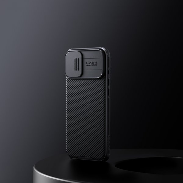 Nillkin iPhone 16 Deksel CamShield Pro MagSafe Svart