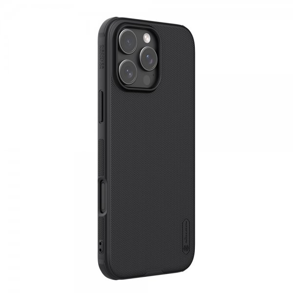 Nillkin iPhone 16 Pro Deksel Super Frosted Shield Pro Svart