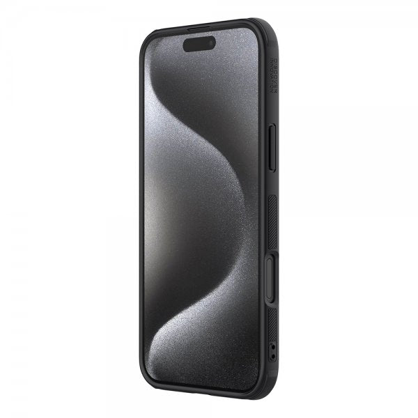 Nillkin iPhone 16 Pro Deksel Super Frosted Shield Pro Svart