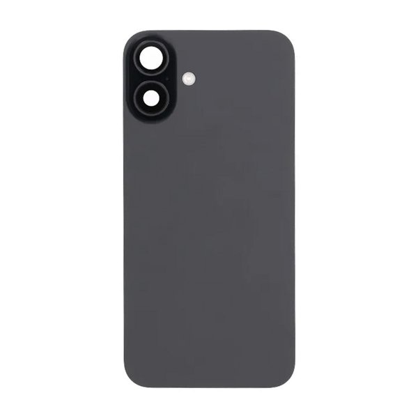 iPhone 16 Plus Bakside Glass Komplett - Svart