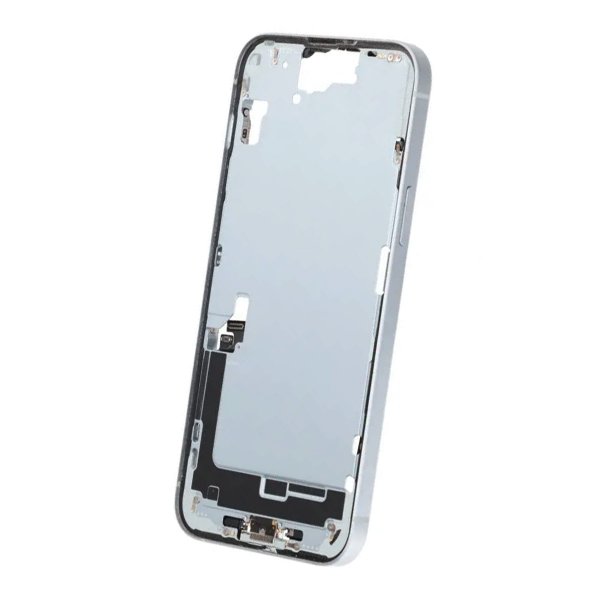 Midtramme med smådeler for iPhone 15 Plus - Blå OEM
