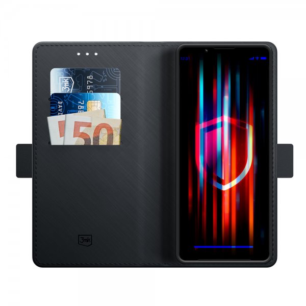 3mk Sony Xperia 1 V Etui Wallet Svart
