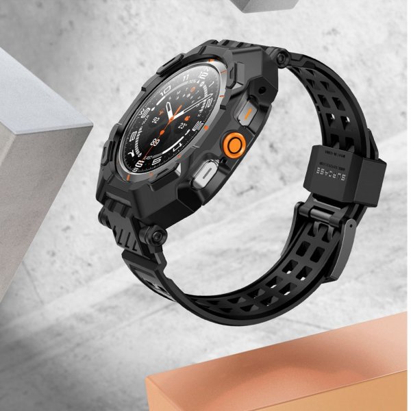Supcase Samsung Galaxy Watch Ultra 47mm Armbånd UB Pro Svart