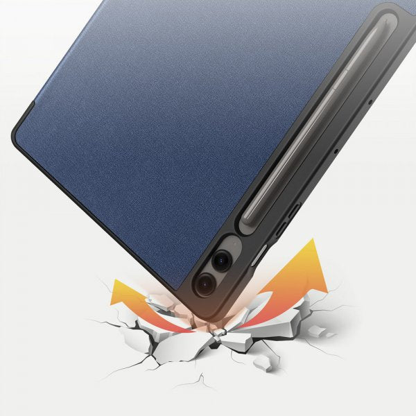 Dux Ducis Samsung Galaxy Tab S9 Plus/S9 FE Plus/S10 Plus Etui Domo Series Blå