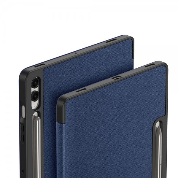 Dux Ducis Samsung Galaxy Tab S9 Plus/S9 FE Plus/S10 Plus Etui Domo Series Blå