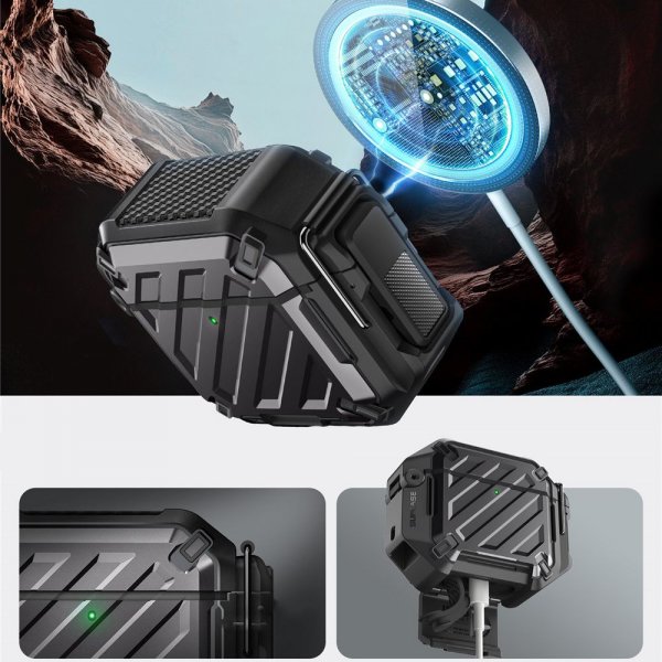 Supcase AirPods 4 Deksel UB Pro Svart
