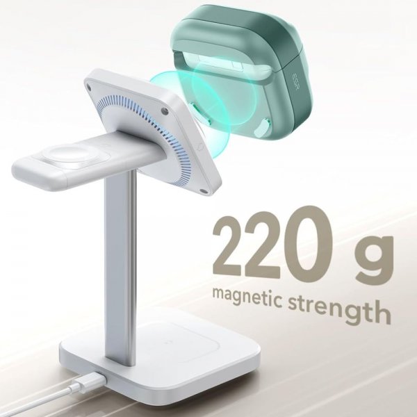 ESR AirPods 4 Deksel Pulse FlickLock HaloLock Grønn