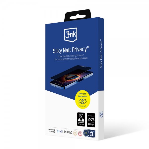 3mk Xiaomi 15 Skjermbeskytter Silky Matt Privacy