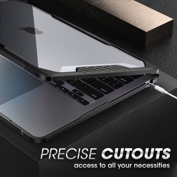 Supcase Macbook Air 15 M2 (A2941)/M3 (A3114) Deksel Unicorn Beetle Svart