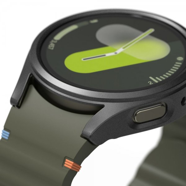 Ringke Samsung Galaxy Watch 7 44mm Deksel og Skjermbeskytter Slim & Glass Svart
