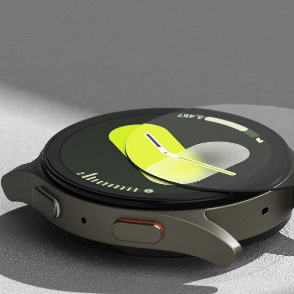 Ringke Samsung Galaxy Watch 7 44mm Deksel og Skjermbeskytter Slim & Glass Svart
