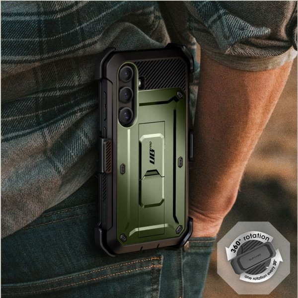 Supcase Samsung Galaxy S25 Deksel UB Pro Grønn