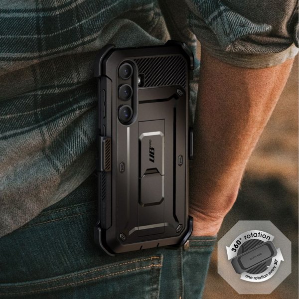 Supcase Samsung Galaxy S25 Plus Deksel UB Pro Svart