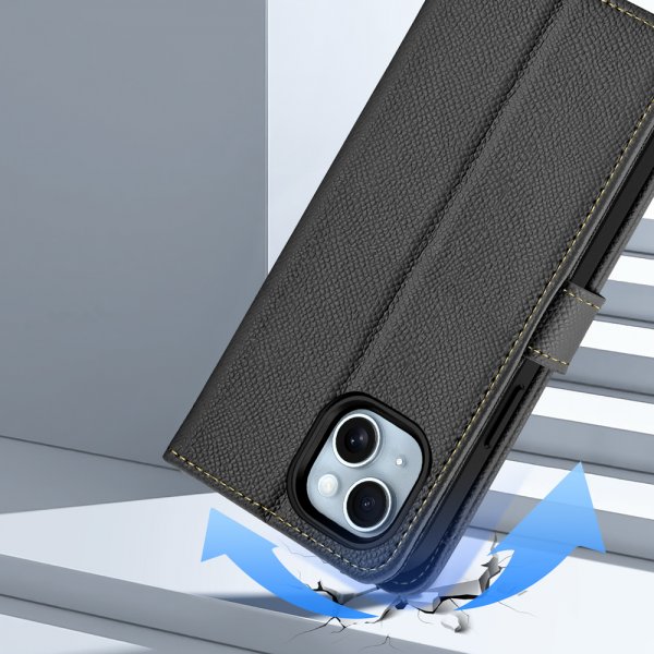 Dux Ducis iPhone 15 Etui 2-in-1 Lawa Series MagSafe Svart