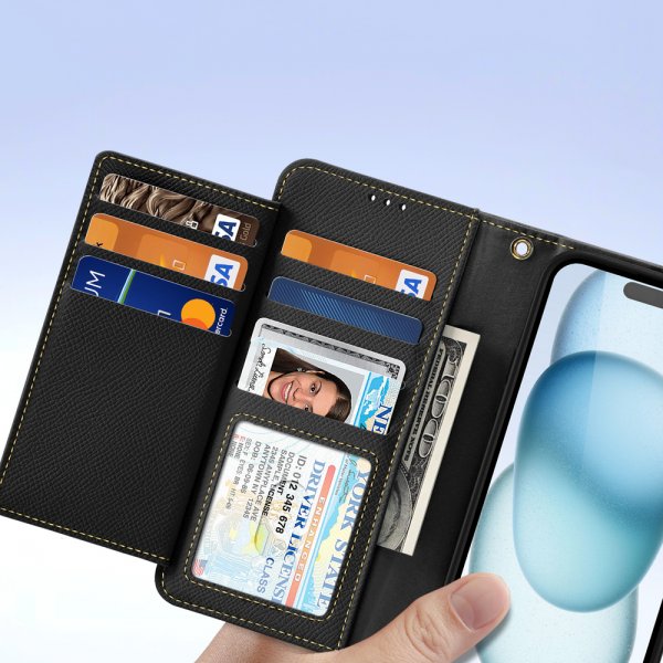 Dux Ducis iPhone 15 Etui 2-in-1 Lawa Series MagSafe Svart
