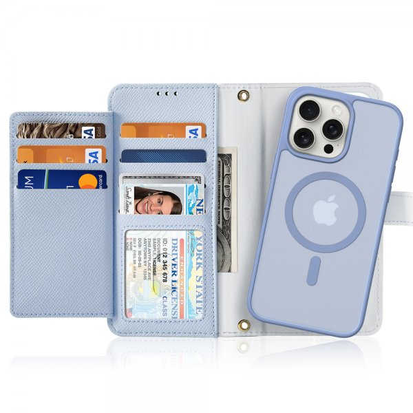 Dux Ducis iPhone 15 Etui 2-in-1 Lawa Series MagSafe Blå
