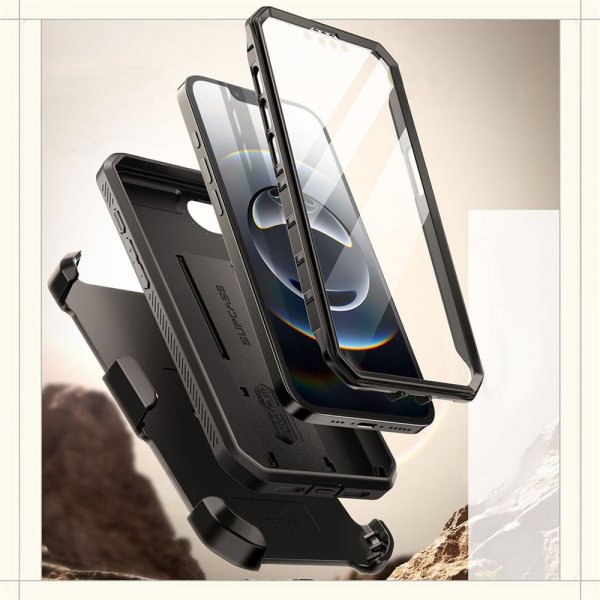 Supcase iPhone 16e/iPhone 17e Deksel UB Pro Svart
