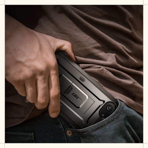 Supcase iPhone 16e/iPhone 17e Deksel UB Pro Svart