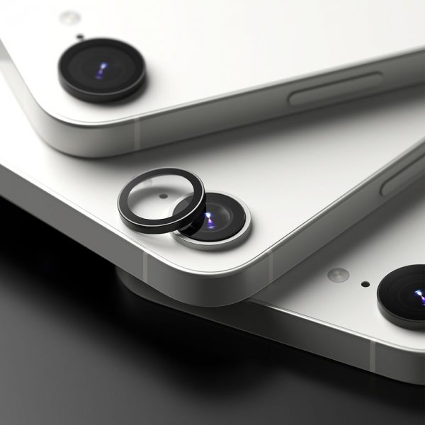 Ringke iPhone 16e/iPhone 17e Kamerabeskytter Camera Lens Frame 2-pakning