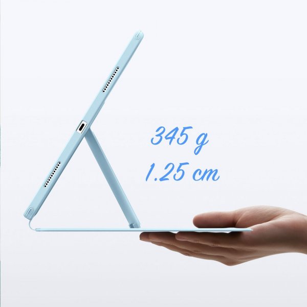ESR iPad 10.9 (gen 10)/iPad 11 (A16) Etui Flip Hybrid Lyseblå