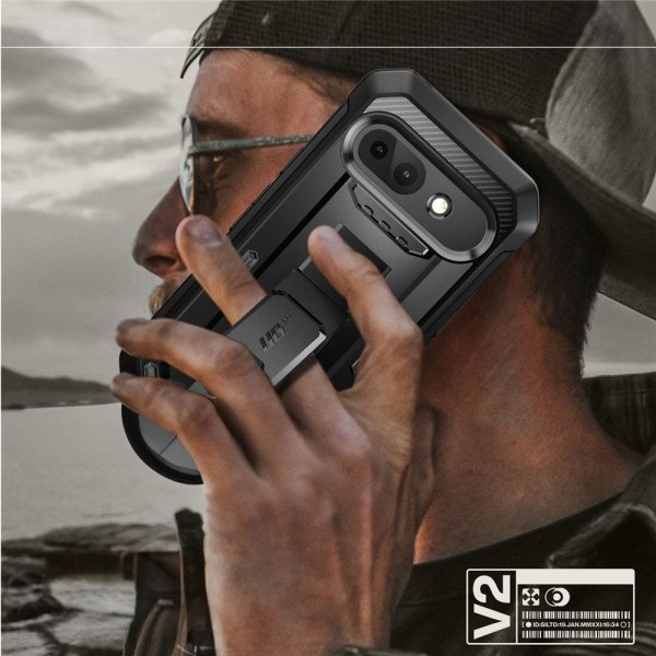 Supcase Google Pixel 9a Deksel UB Pro Svart