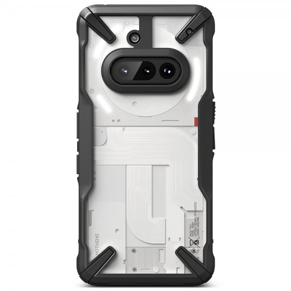 Ringke Nothing Phone (3a) Deksel Fusion X Clear Black