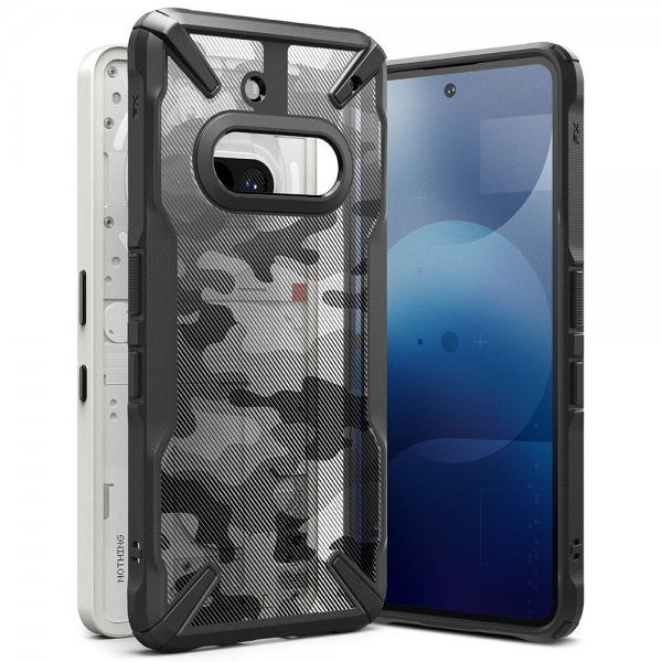 Ringke Nothing Phone (3a) Deksel Fusion X Camo Black