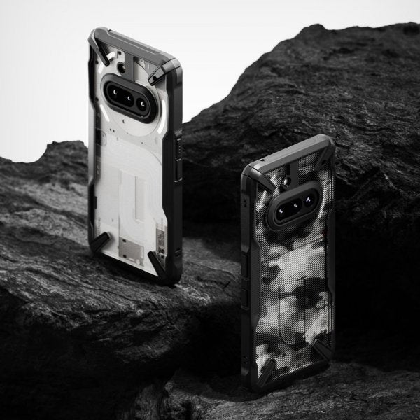 Ringke Nothing Phone (3a) Deksel Fusion X Camo Black
