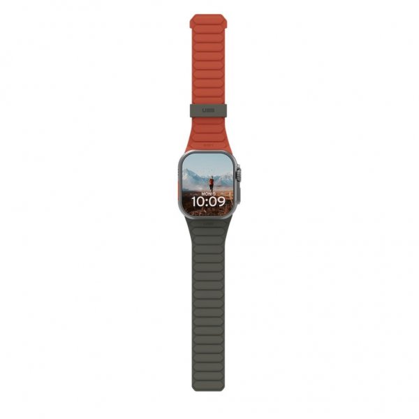 Urban Armor Gear (UAG) Apple Watch 44/45/46mm/Apple Watch Ultra Armbånd Pathfinder Olive/Rust