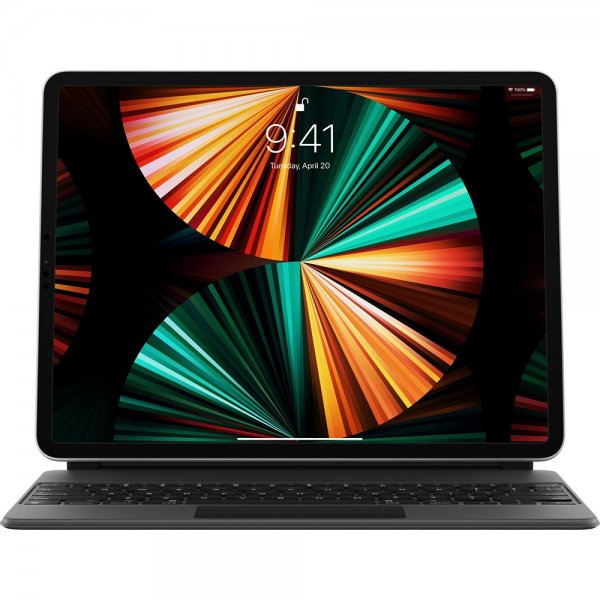 Apple iPad Pro 12.9 (gen 3/4/5/6)/iPad Air 13 (M2/M3) Etui Magic Keyboard Svart
