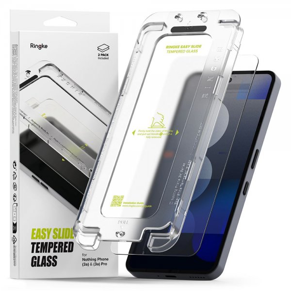 Ringke Nothing Phone (3a)/Phone (3a) Pro Skjermbeskytter Easy Slide