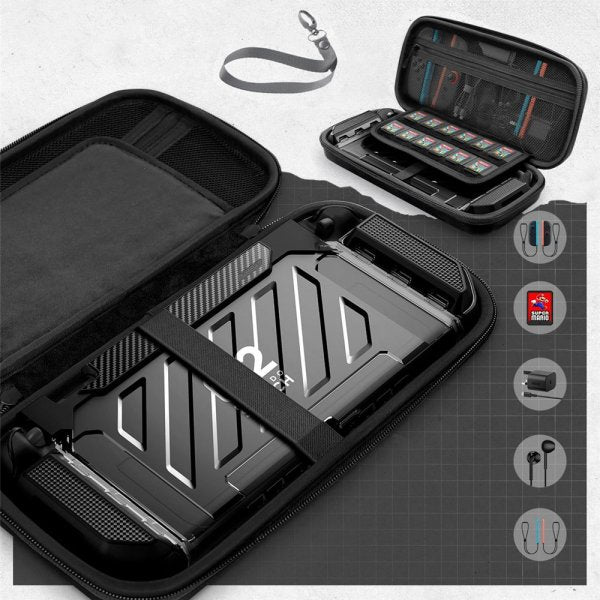 Supcase Nintendo Switch 2 Etui Carrying Plus Svart