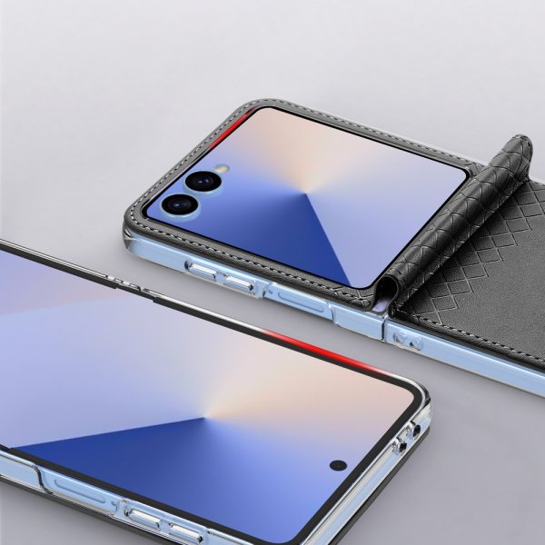 Dux Ducis Samsung Galaxy Z Flip 7 Deksel Bril Series Svart