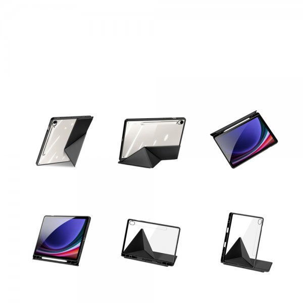 Dux Ducis Samsung Galaxy Tab S9/S9 FE/S10 FE/S10 Lite Etui Magi Series Svart