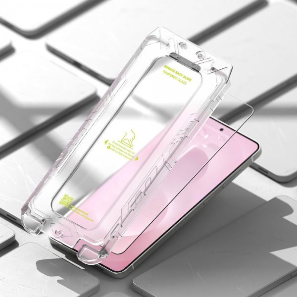 Ringke Samsung Galaxy S25 Edge Skjermbeskytter Easy Slide 2-pakning