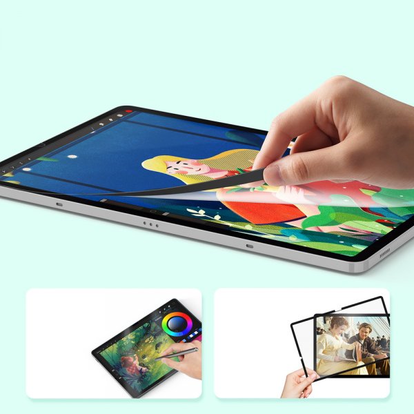 Dux Ducis Samsung Galaxy Tab S7/S8/S9/S9 FE/S10 FE Skjermbeskytter Naad Series Matte