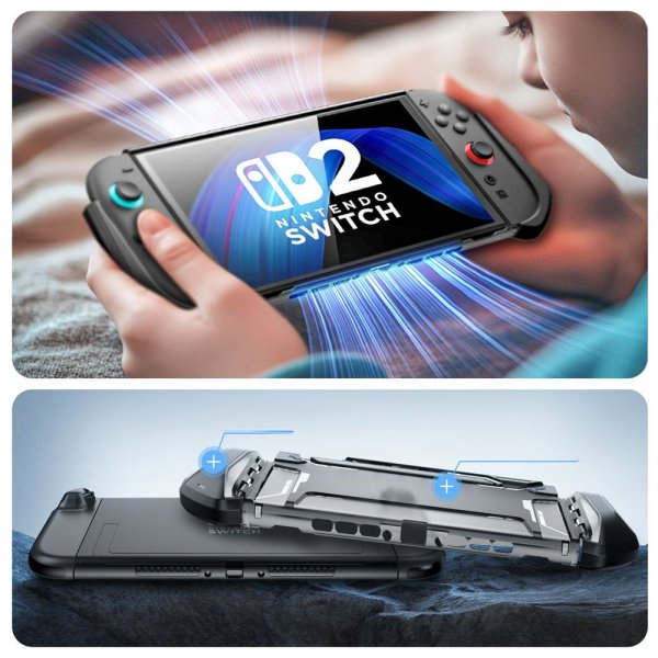 Supcase Nintendo Switch 2 Deksel Blade Svart