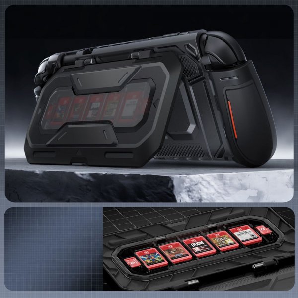 Supcase Nintendo Switch 2 Deksel Titan Svart
