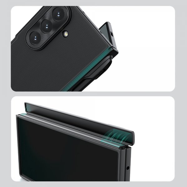 Nillkin Samsung Galaxy Z Fold 7 Deksel Super Frosted Shield Fold MagSafe Svart