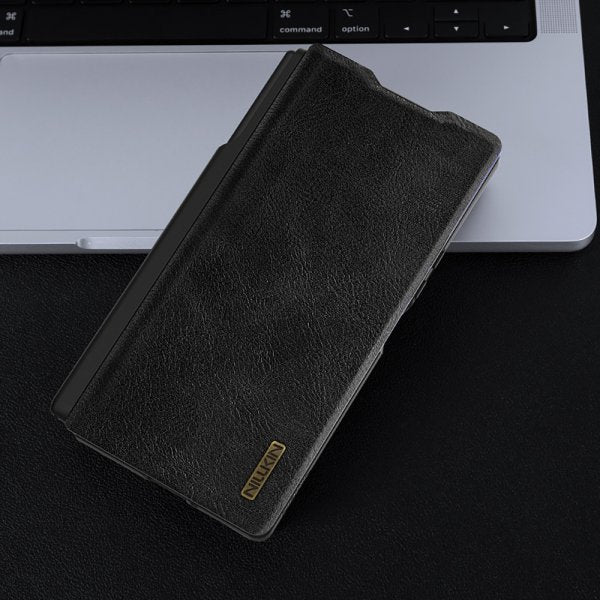 Nillkin Samsung Galaxy Z Fold 7 Etui Qin Pro Leather Svart