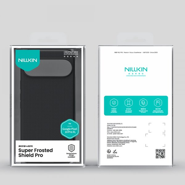 Nillkin Google Pixel 10 Pro XL Deksel Super Frosted Shield Pro Svart