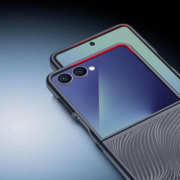 Dux Ducis Samsung Galaxy Z Flip 7 Deksel Aimo Series Svart