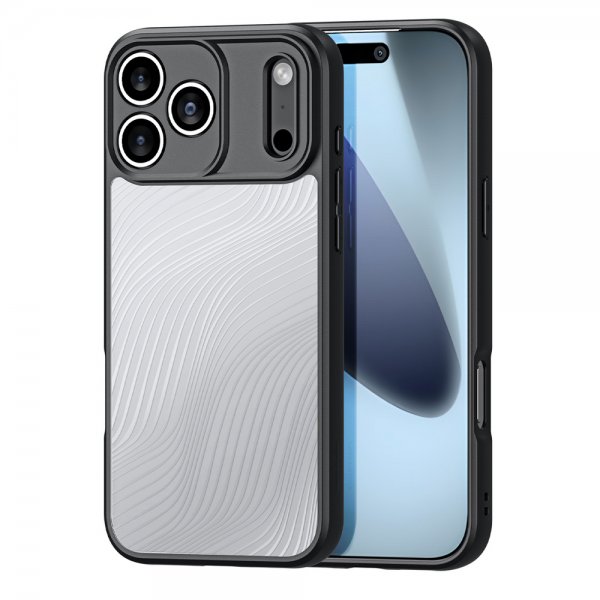Dux Ducis iPhone 17 Pro Max Deksel Aimo Series Svart