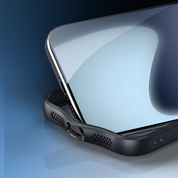 Dux Ducis iPhone 17 Pro Deksel Aimo Series MagSafe Kickstand Svart