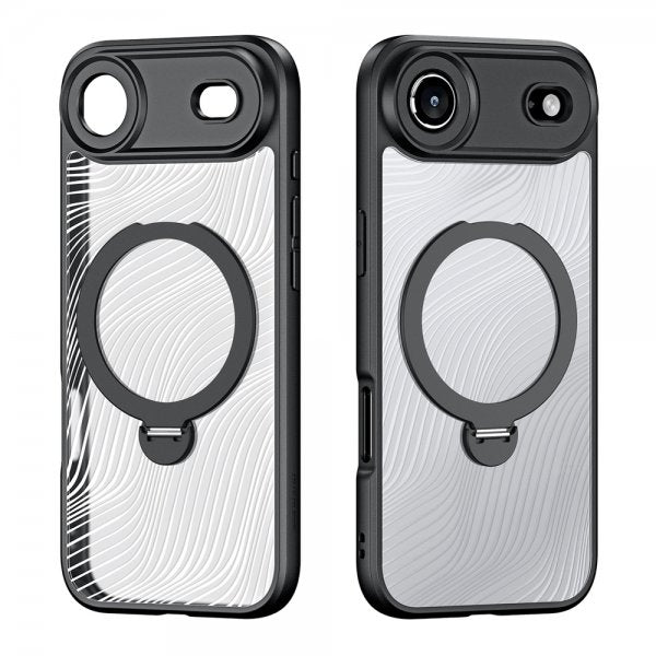 Dux Ducis iPhone Air Deksel Aimo Series MagSafe Kickstand Svart