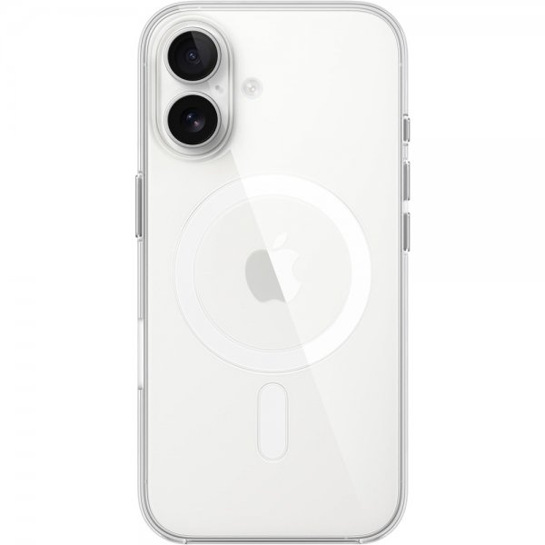Apple Original iPhone 16 Deksel Clear Case MagSafe Transparent