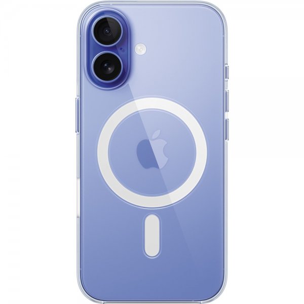 Apple Original iPhone 16 Deksel Clear Case MagSafe Transparent