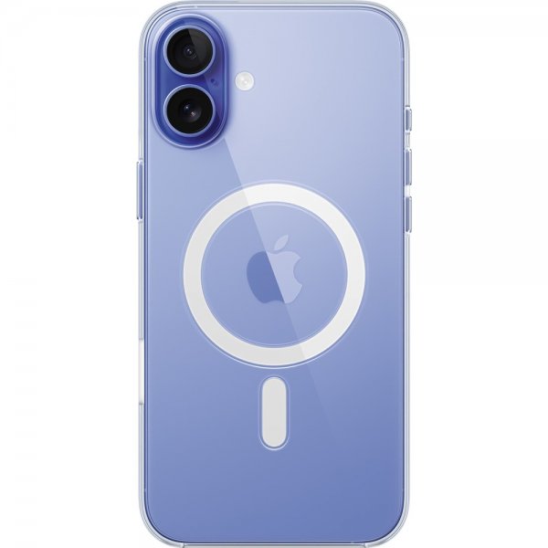 Apple Original iPhone 16 Plus Deksel Clear Case MagSafe Transparent