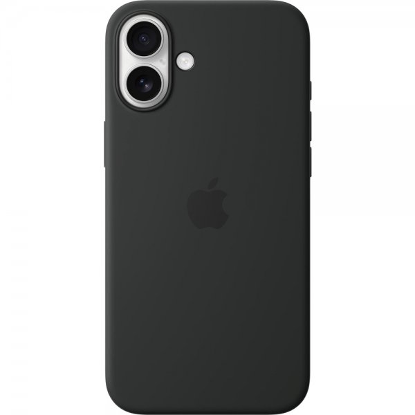 Apple Original iPhone 16 Plus Deksel Silicone Case MagSafe Svart